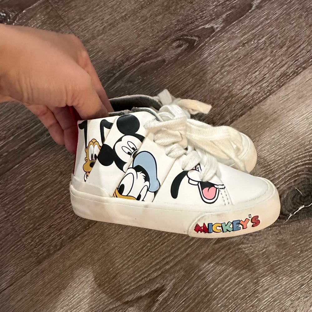 Zara Mickey Mouse shoes